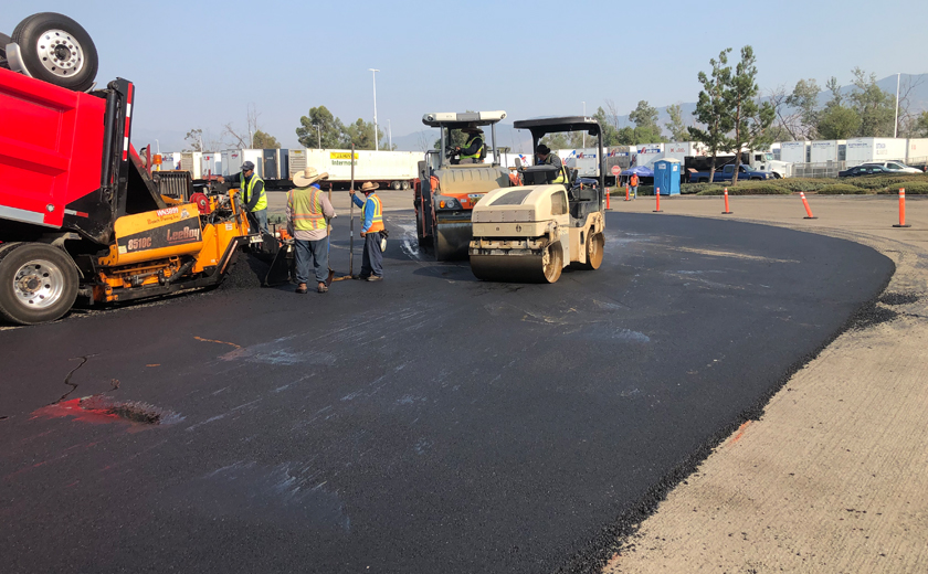 Construction team working